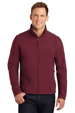 Port Authority™&nbsp; Core Soft Shell Jacket, beautifully embroidered with the Hampton Inn logo.