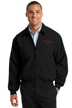 Port Authority™ casual microfiber jacket, beautifully embroidered with the TownePlace Suites logo.