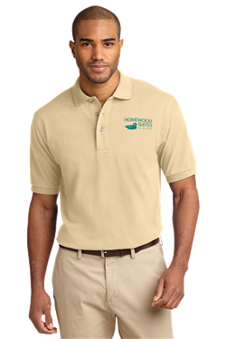 Port Authority™ 7-ounce pique knit polo - a best-seller like no other. Impressively embroidered with the Homewood Suites logo.
