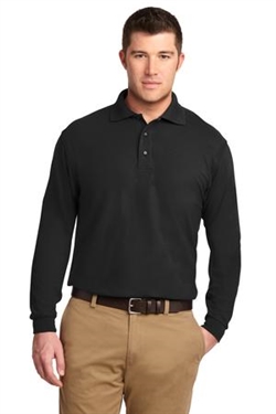 Port Authority™ Silk Touch™ LONG SLEEVE polo shirt, No. 751-K500LS