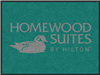 Homewood Suites double door entry floor mat 3' x 4', No. 778-01/34/27