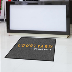 Courtyard by Marriott welcome 3' x 5' mat, No. 778-01/35/05
