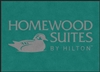 Homewood Suites double door entry floor mat 4' x 6', No. 778-01/46/27