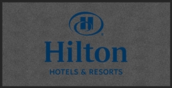 Hilton front desk floor mat 4' x 8', No. 778-01/48/30