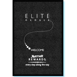 Marriott "Elite" members welcome 3' x 5' mat, No. 778-01/35/Elite