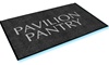 Digiprint nylon floor mat 3' x 5' with "Pavilion" logo