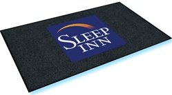 Sleep Inn double door entry floor mat 4' x 6', nylon, No. 778-01/46/54
