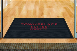 TownePlace Suites SuperScrape™ rubber outdoor mat 4' x 6'