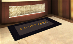 Courtyard by Marriott SuperScrape™ rubber outdoor mat 4' x 8', No. 778-02/48/05