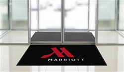 Marriott Hotel and Resorts 3' x 5' WaterHog™ outdoor/indoor double-entrance door mat, No. 778-06/46/01