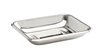 Basic Polished Stainless rectangular soap dish, #780-BS-3R
