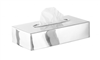 Basic Polished Stainless flat tissue box cover, rectangular, #780-BS-92S