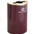 Glaro RecyclePro "Profile" half round recycling receptacles