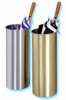 Glaro Satin Brass Umbrella Stand/Wastebasket, #783-921BE