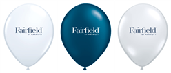 Fairfield by Marriott 11" radiant pearl latex balloons, #800-11RIS-20