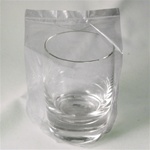 Short high-clarity sanitary glass bag, No. 815-7G042008