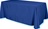 6' plain 3-sided trade show table cover, No. 835-3DC6B
