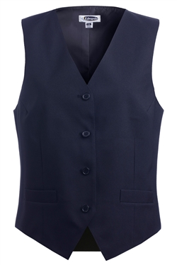 Women's v-neck economy vest, No. 843-7490