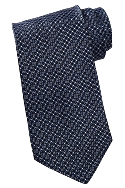 Circle and Dots ties, 100% polyester, No. 843-CD00