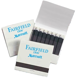Fairfield Inn by Marriott 20-stem matchbook, No. 844-W06016/20